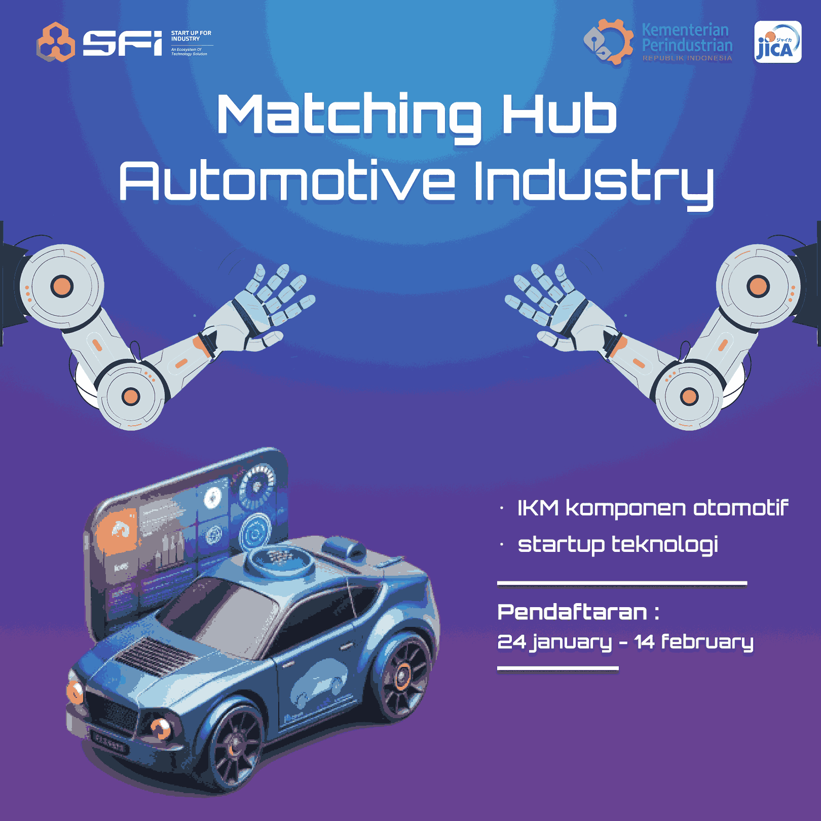 Matching Hub Automotive Industry