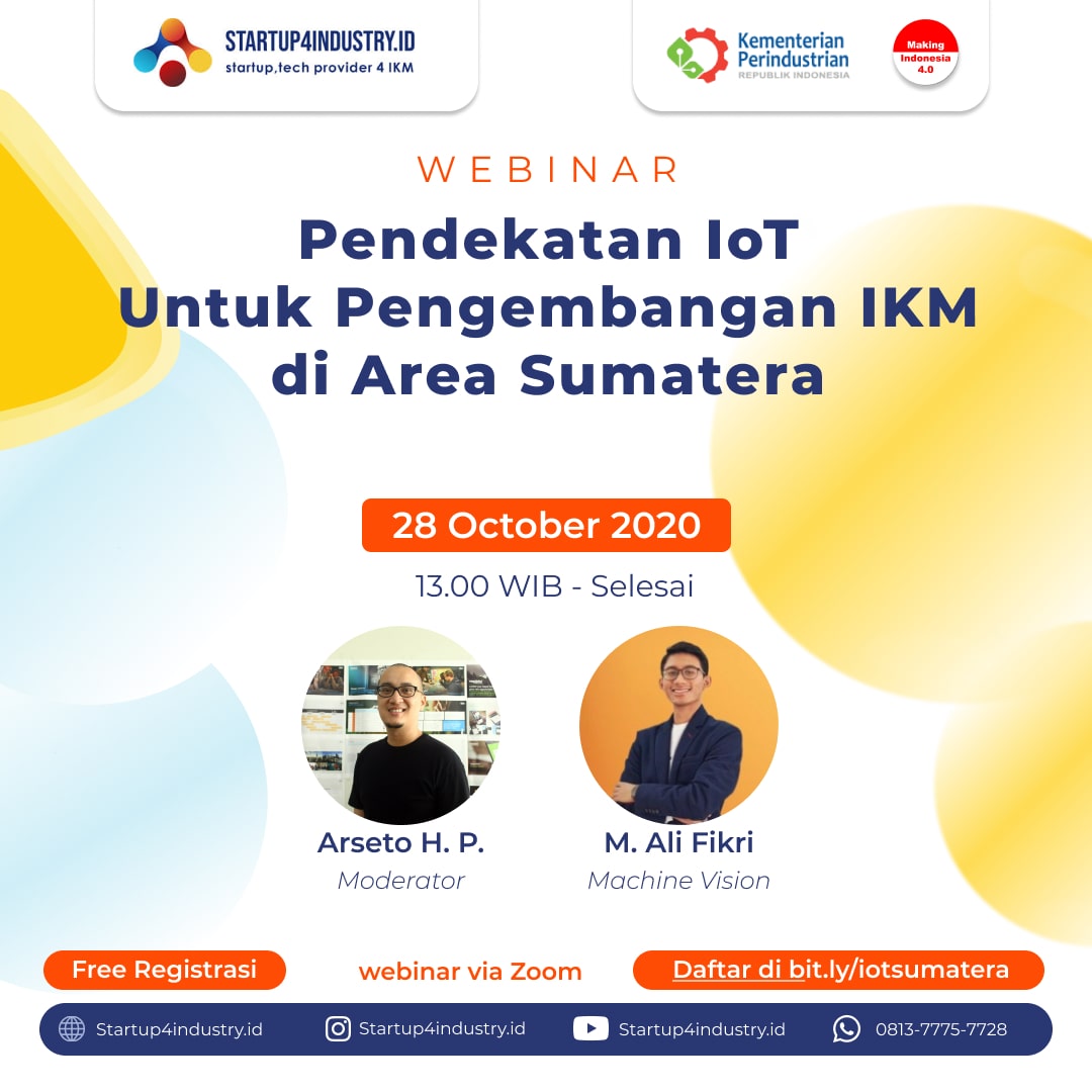 Pendekatan IoT Untuk Pengembangan IKM di Area Sumatera