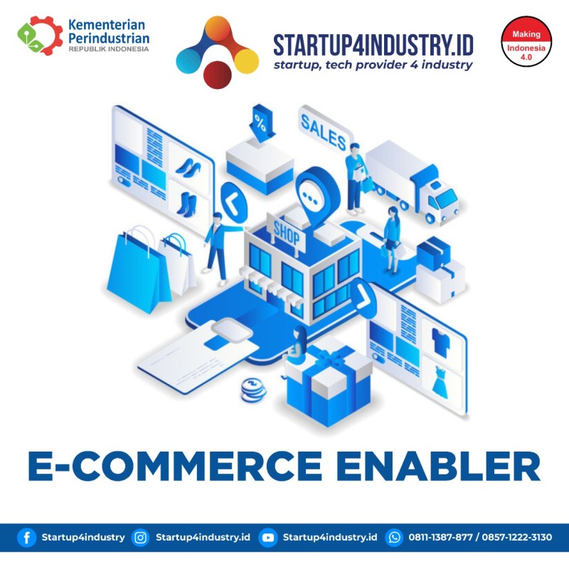 Kompetisi Startup4industry 2020 "E-Commerece Enabler"